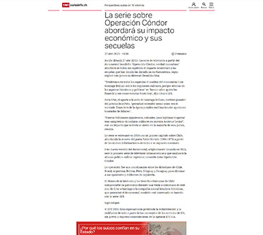 Portal suíço em espanhol
